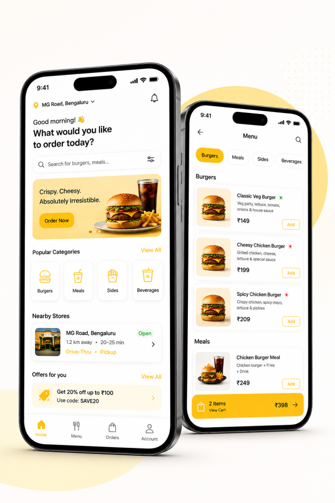 native food ordering app