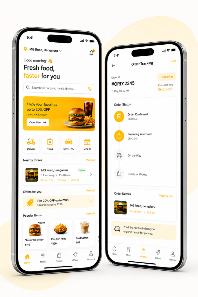 native food ordering app