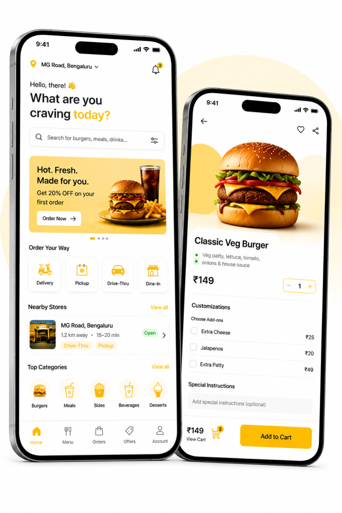 Native Food ordering App